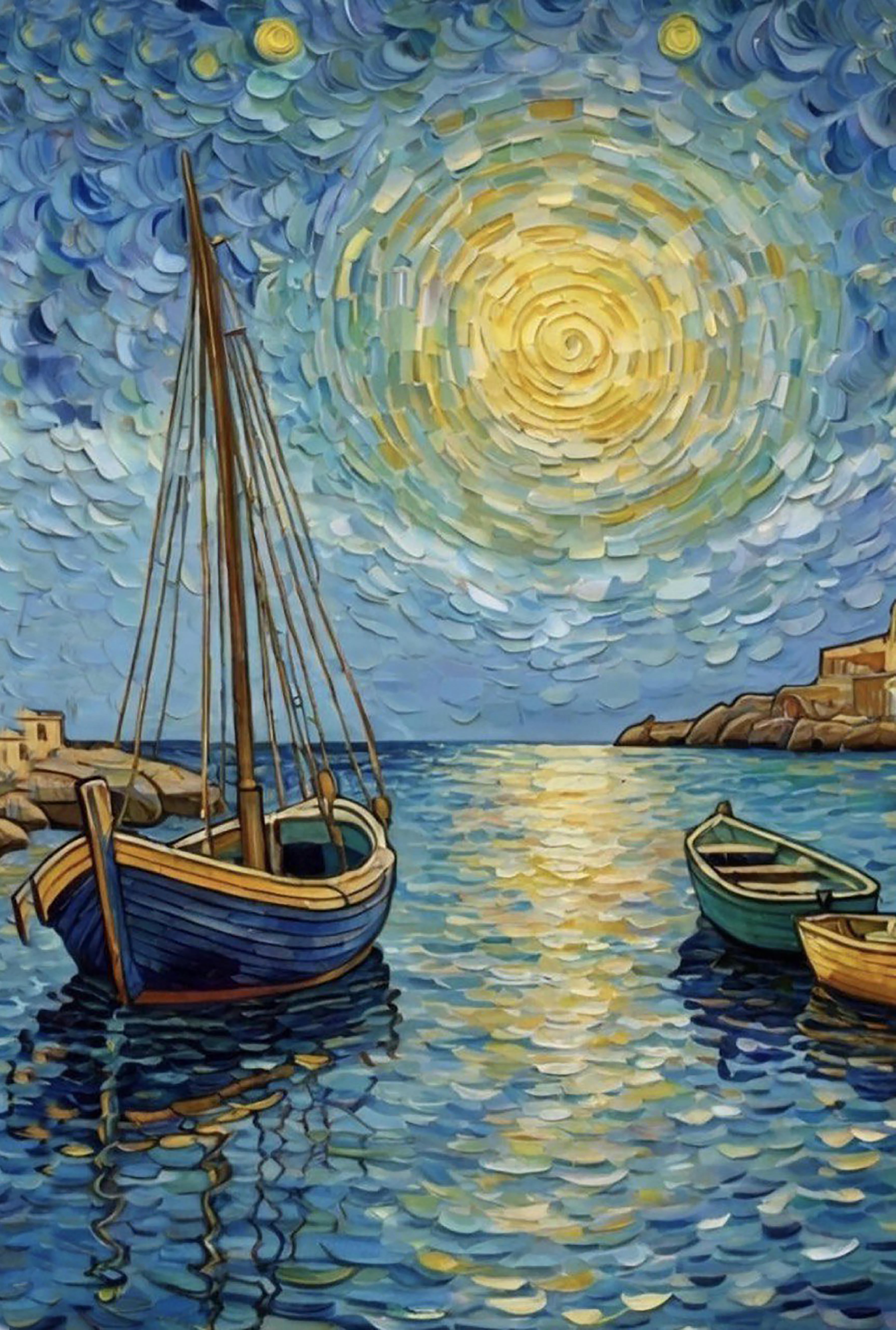 Интерьерная картина На причале